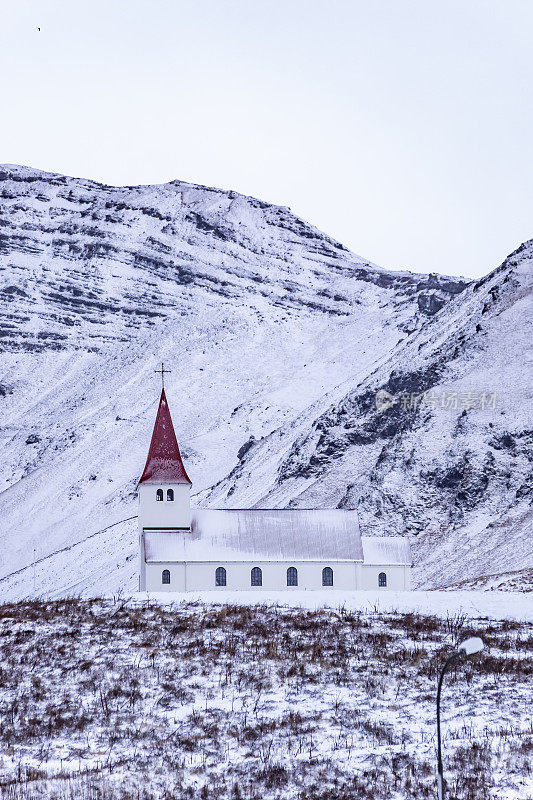 Vík i Myrdal Church Iceland